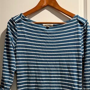 Barbour Blue and White Striped Women's Dress